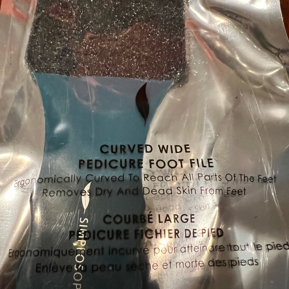 NOT FOR SALE! PEDICURE FOOT FILE PRICE FIRM